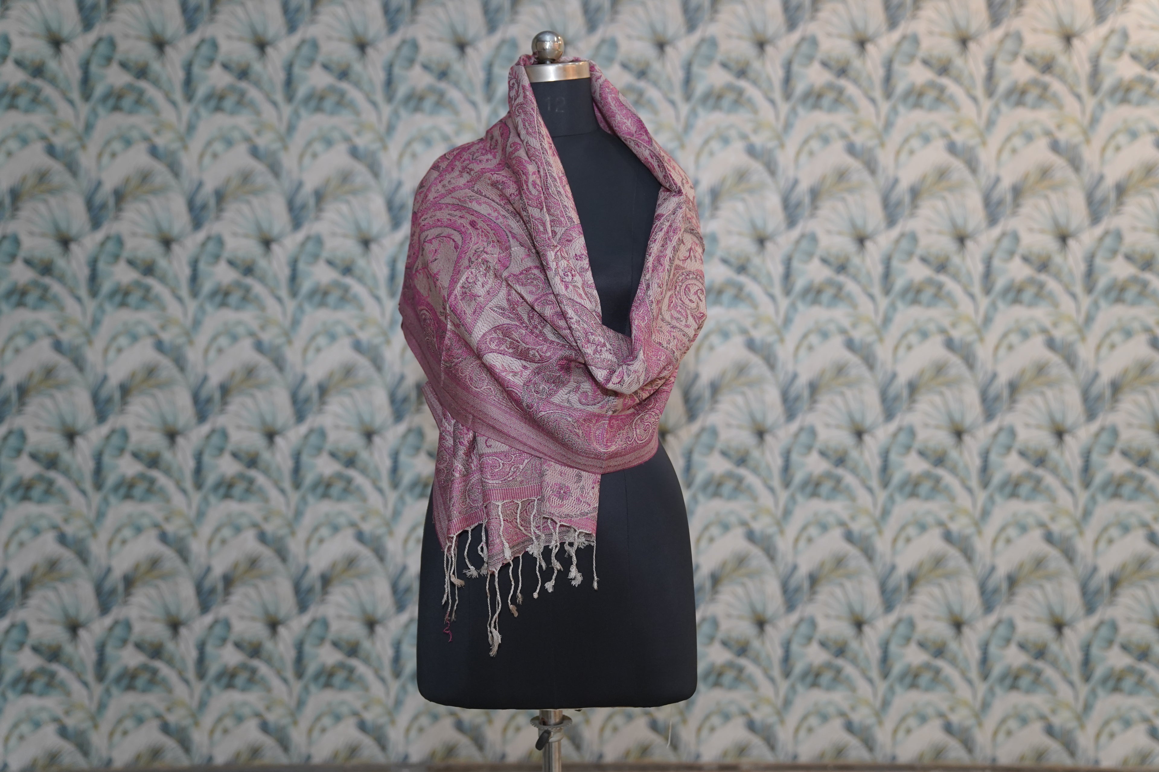 Spring blossoms Aari Stole