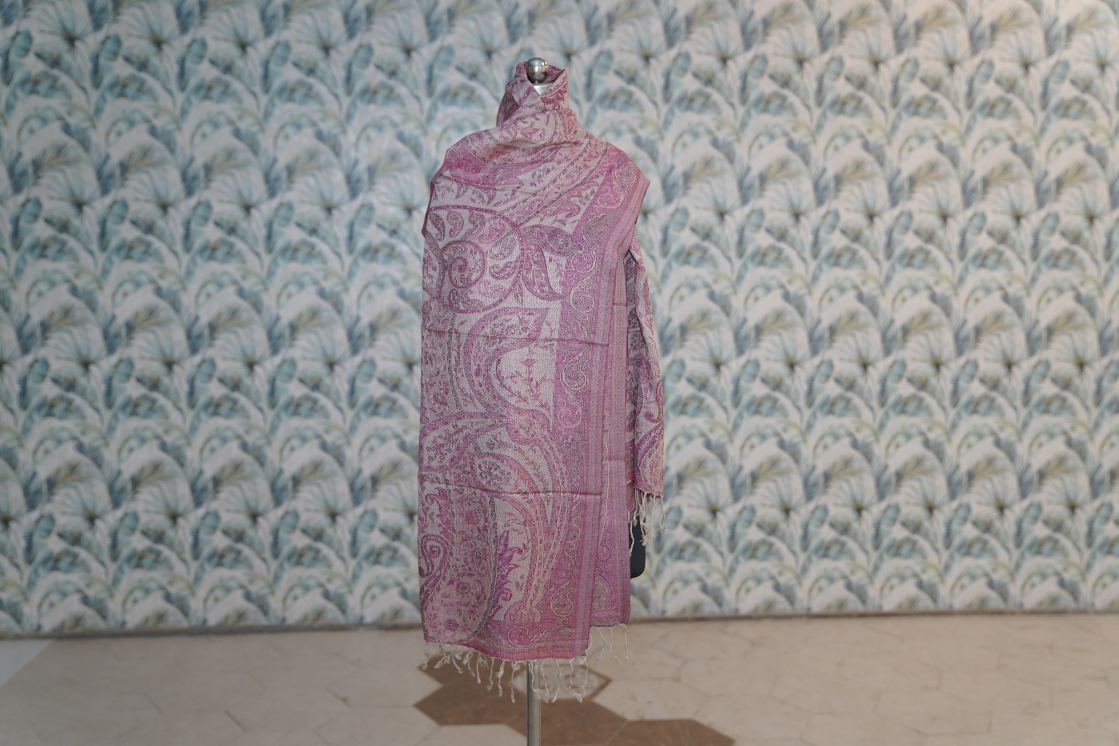 Spring blossoms Aari Stole