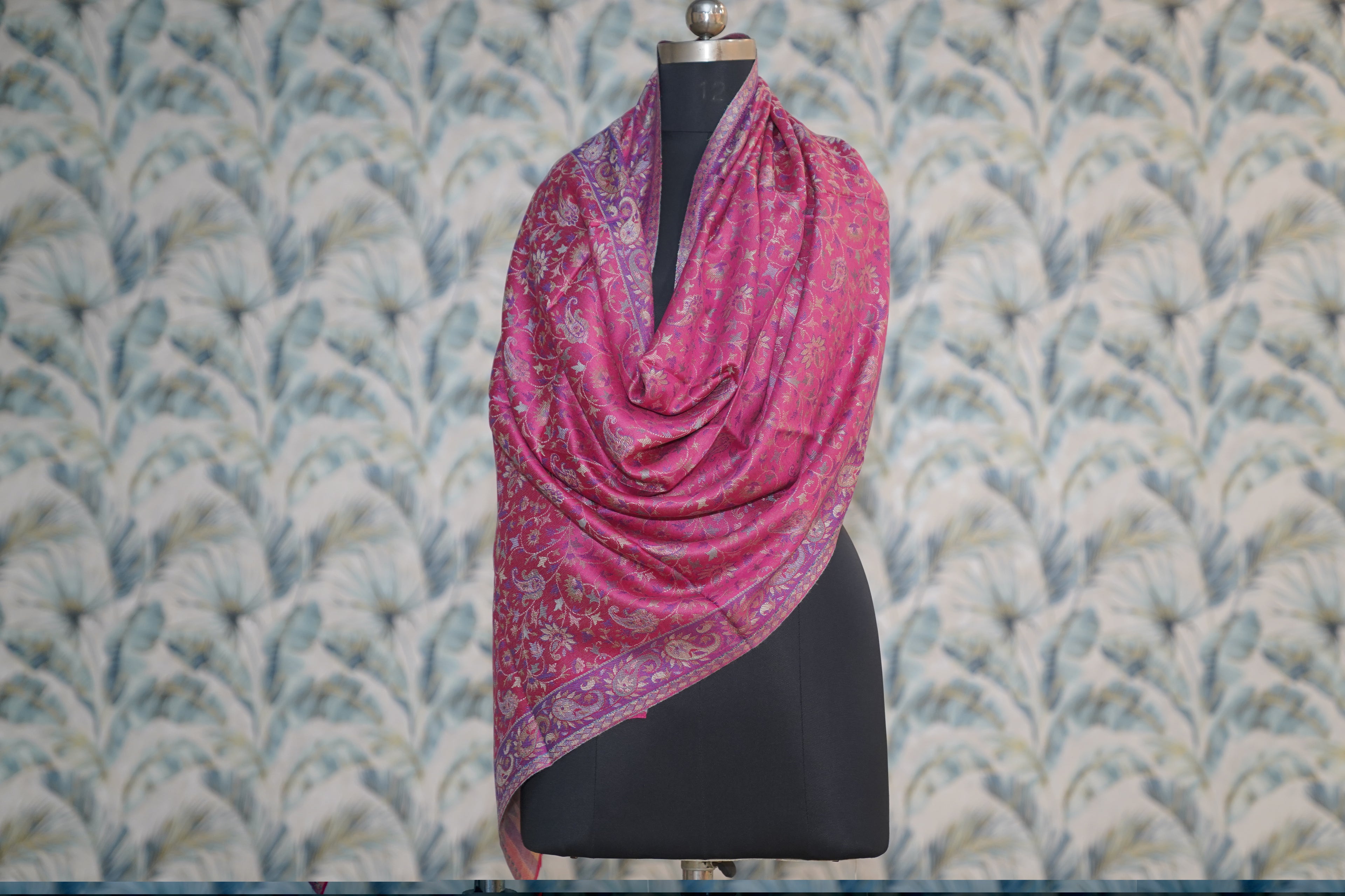Floral Pink Stole