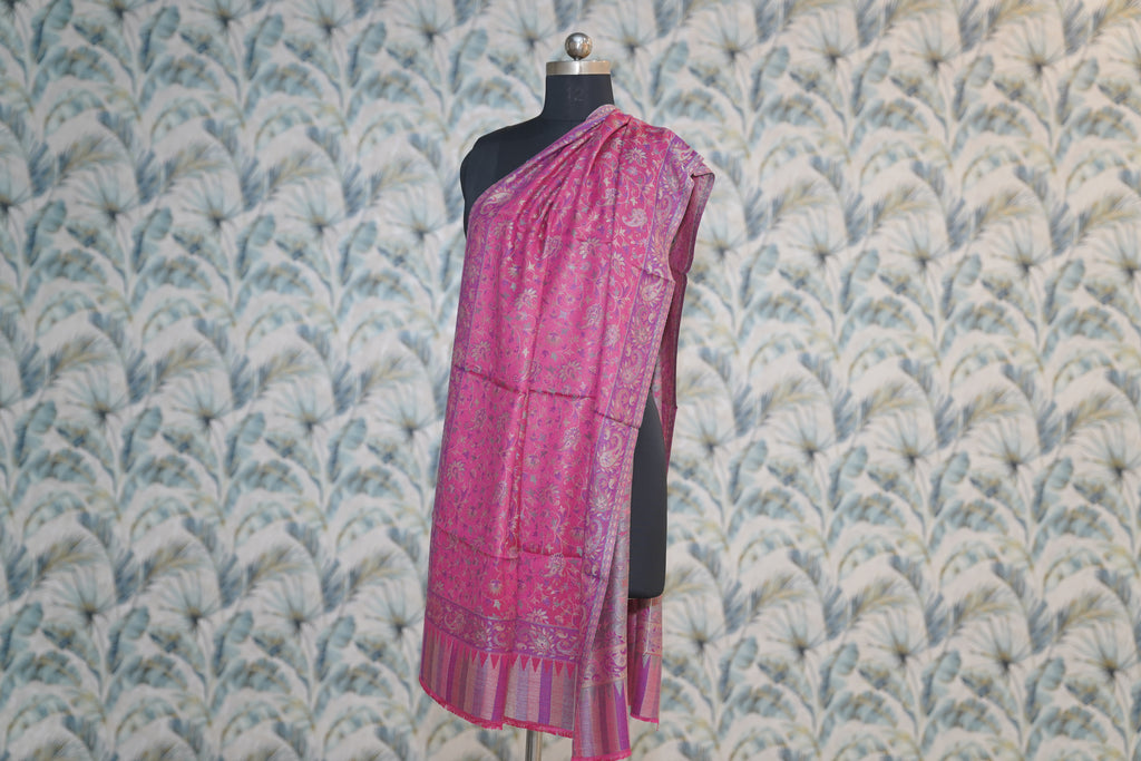 Floral Pink Stole