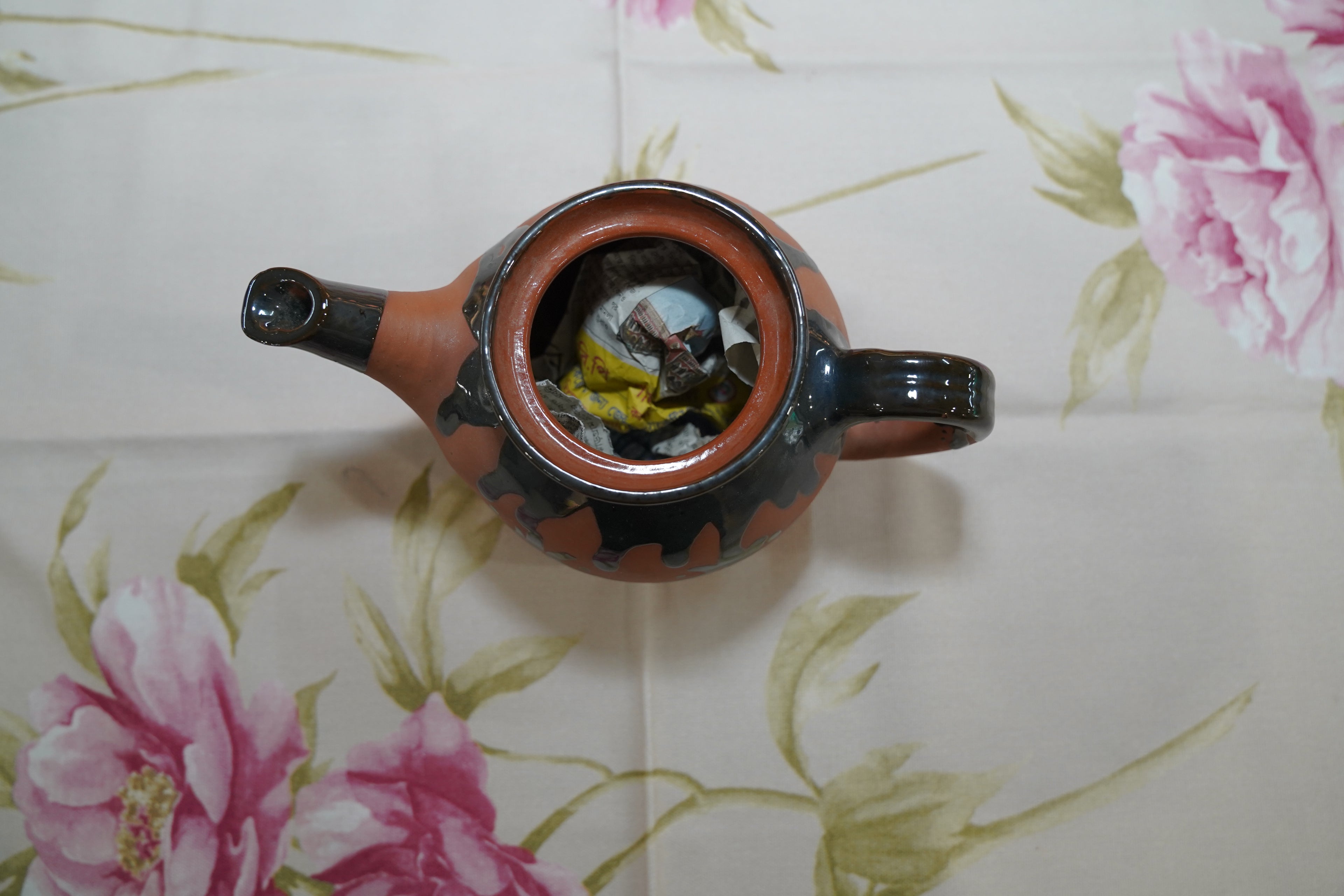 Terracotta black Kettle
