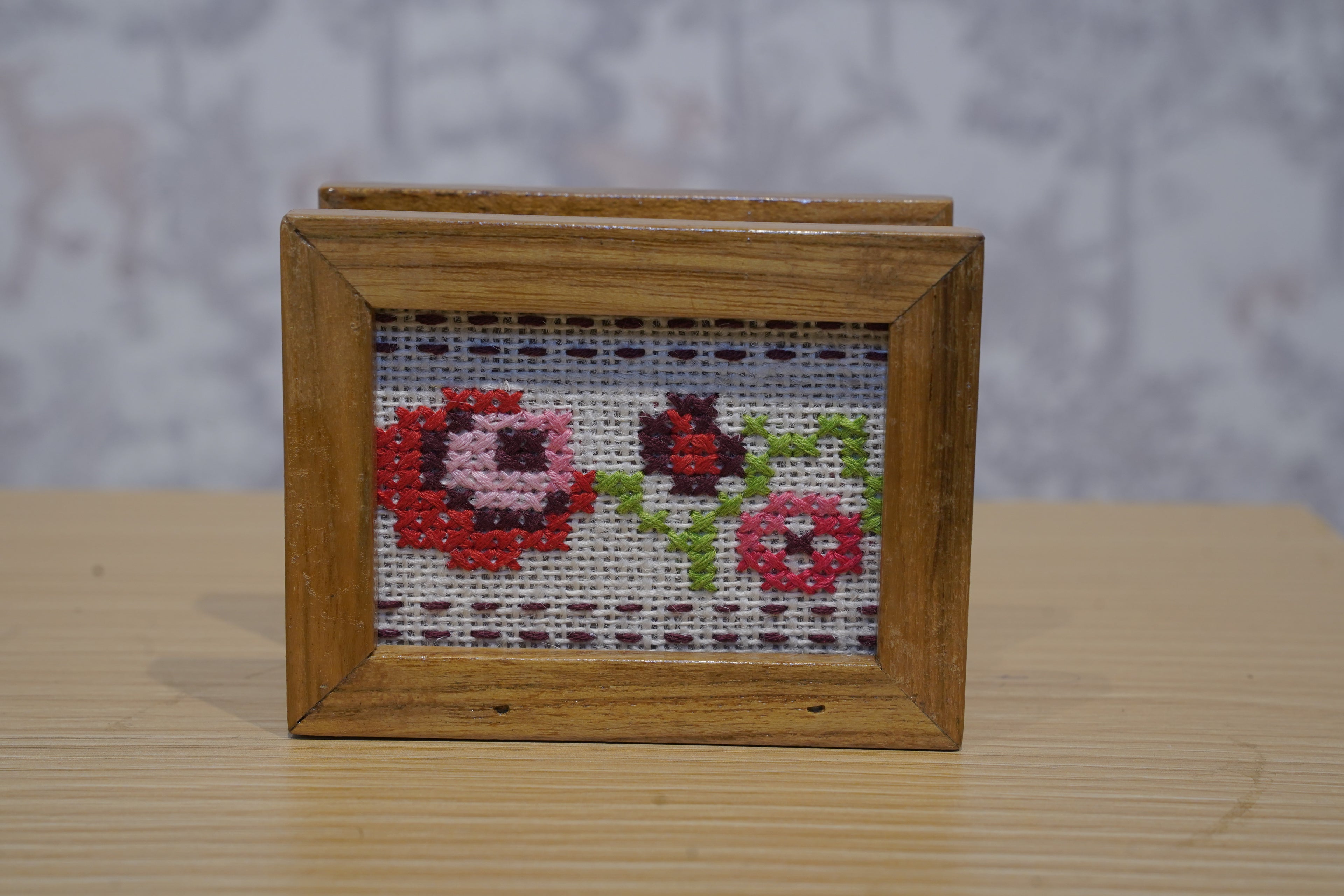 Cream Rose Tissue holder - 3 pieces